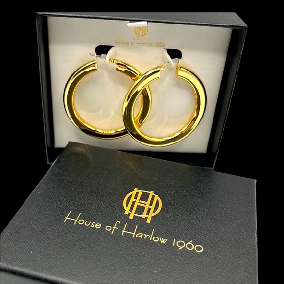 house-of-harlow-1960-jewelry-house-of-harlow-96-gold-hoop-earrings